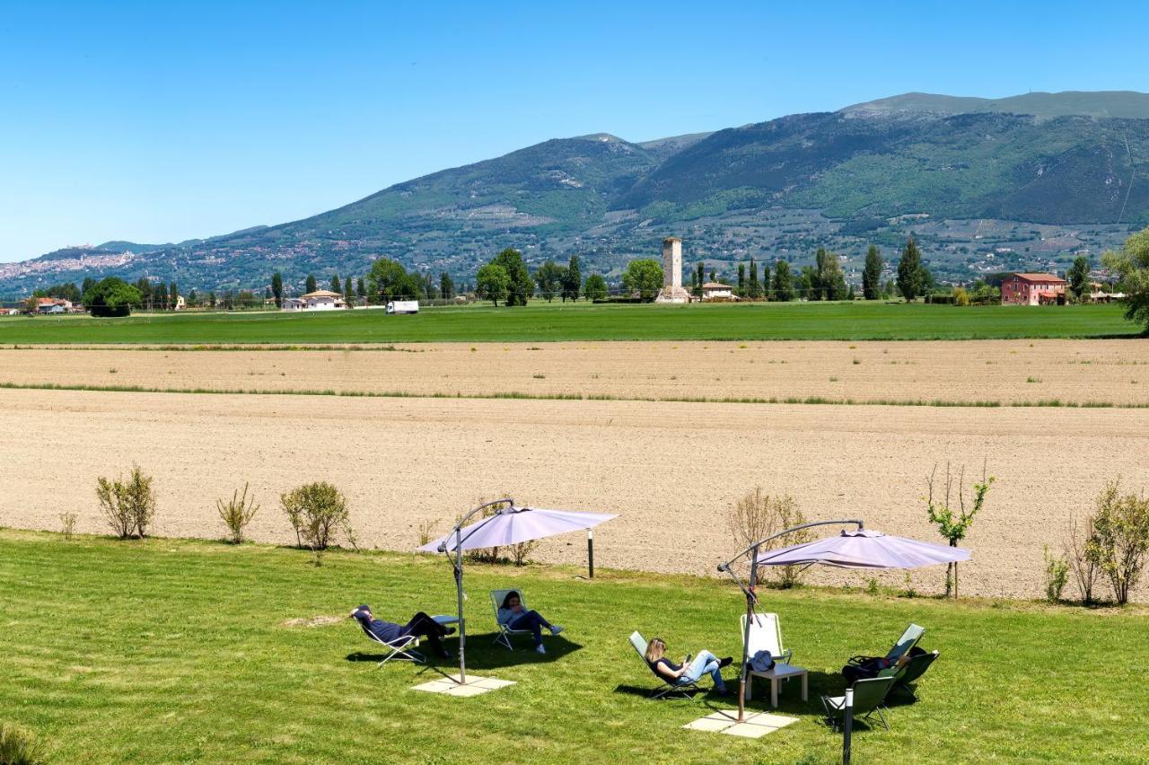 Vila Agriturismo La Semente Spello Exteriér fotografie